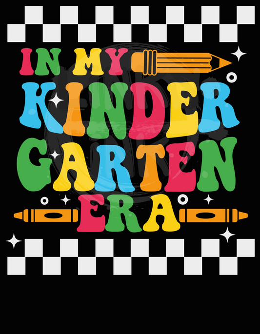 In My Kindergarten Era Checkered