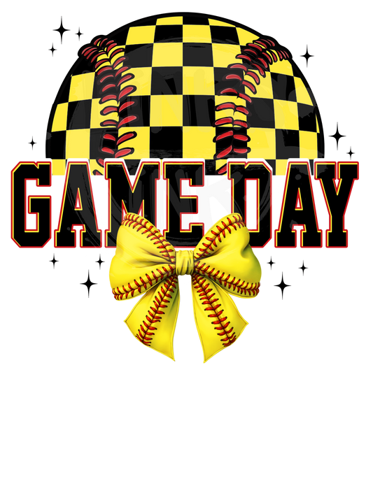 Checkered Softball GAME DAY
