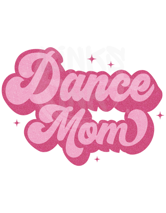 Pink Sparkle Dance Mom