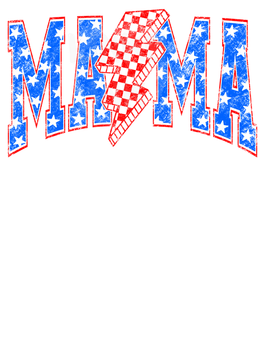 Distressed USA MAMA