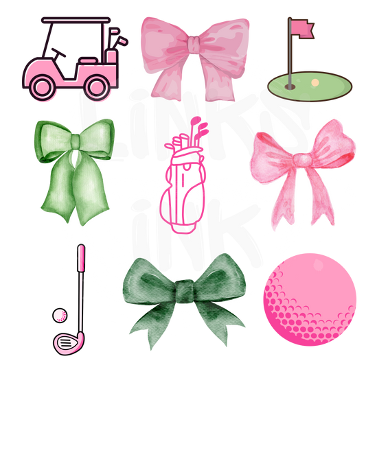 Pink Golf Coquette