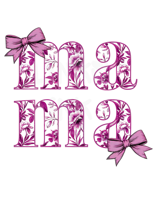 Purple Floral Mama