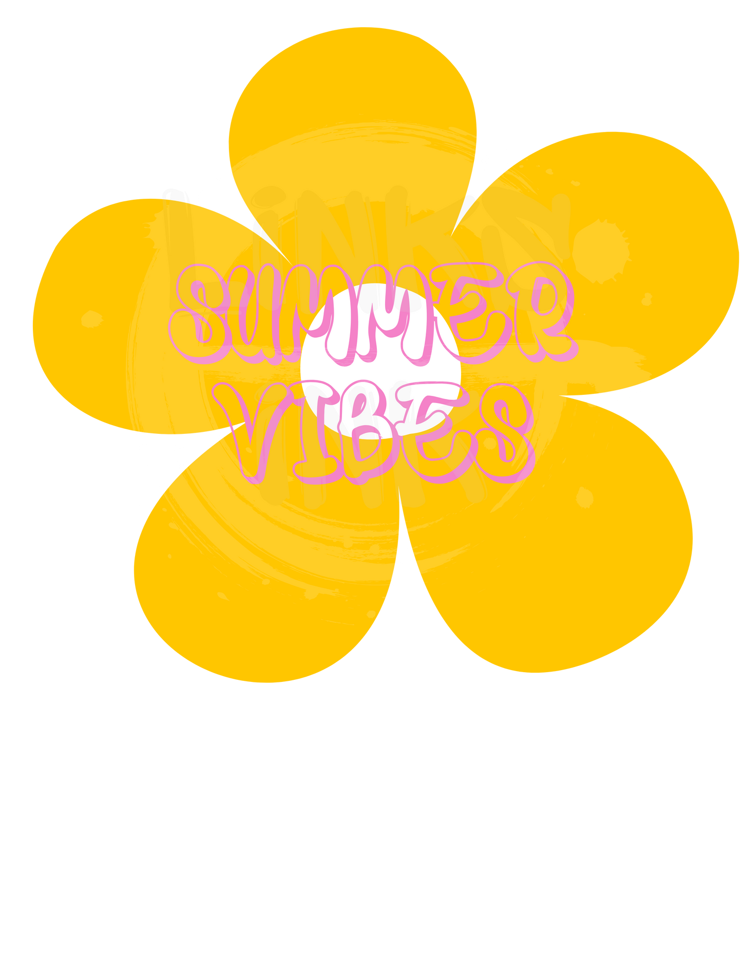 Summer Vibes - Yellow Flower
