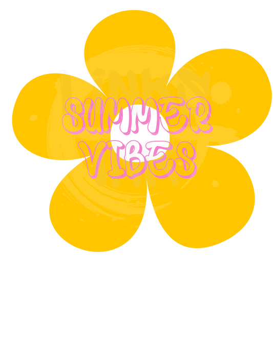 Summer Vibes - Yellow Flower
